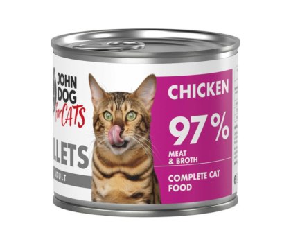 John Dog for Cats fillets kurczak 140g
