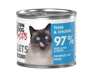 John Dog for Cats fillets kurczak i tuńczyk 140g
