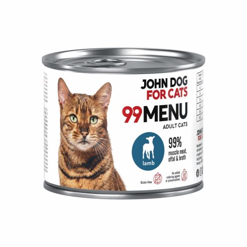 John Dog for cats 99Menu jagnięcina