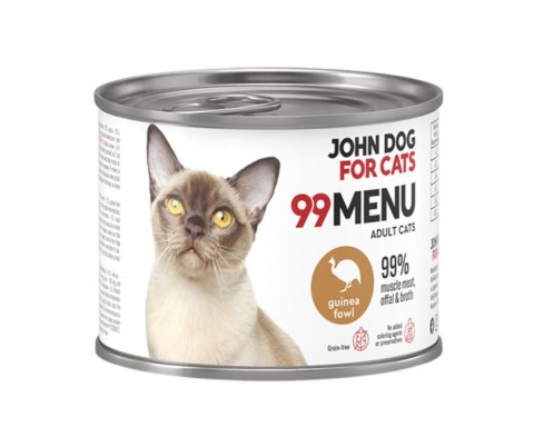 John Dog for cats 99Menu perliczka