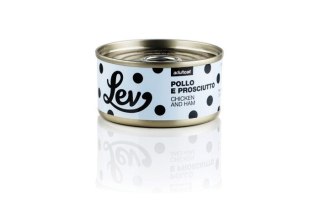 Lev Cat kurczak z szynką w bulionie 70g