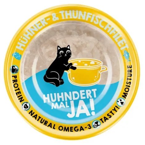 Lucky Lou Extrafood kurczak i tuńczyk w bulionie 70g (puszka)