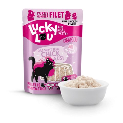 Lucky Lou Extrafood kurczak w galaretce 70g (saszetka)