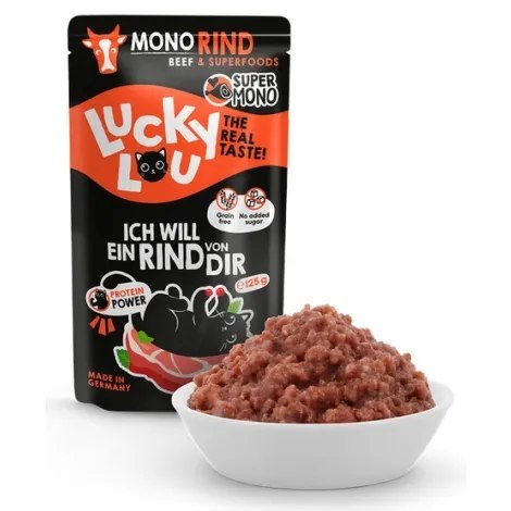 Lucky Lou SuperMono Wołowina saszetka 125g