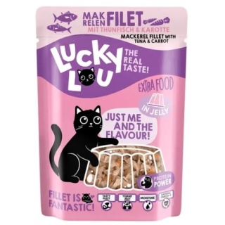 Lucky Lou extrafood makrela i tuńczyk w galaretce 70g (saszetka)