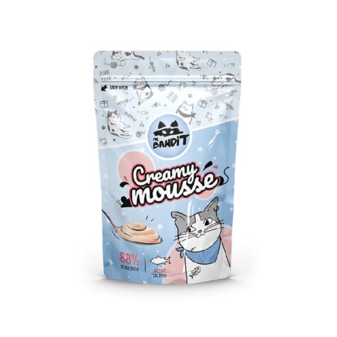 MR. BANDIT CREAMY MOUSSE przysmak dla kota z łososiem