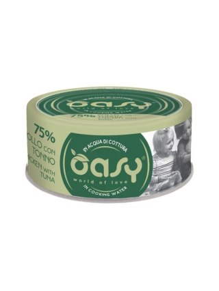 OASY MORE LOVE kurczak i tuńczyk 70g