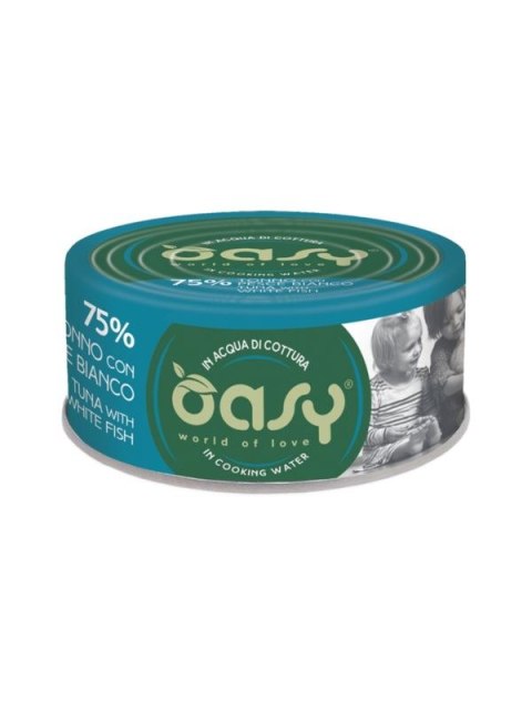 OASY MORE LOVE tuńczyk i biała ryba 70g