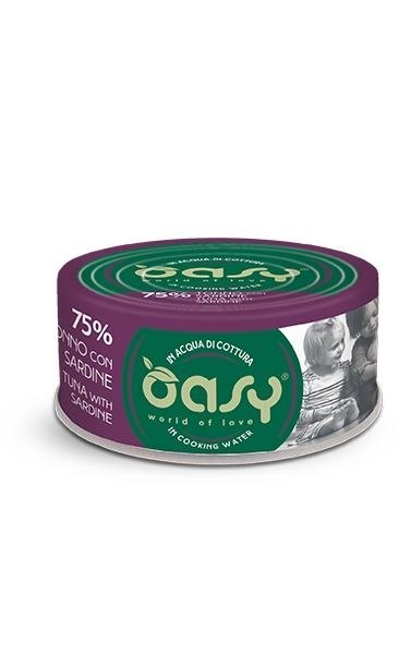 OASY MORE LOVE tuńczyk i sardynki 70g