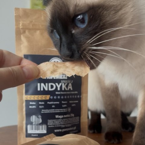 Pan Zwierz naturalne smaczki indyk 25g