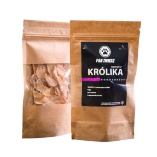 Pan Zwierz naturalne smaczki królik 25g