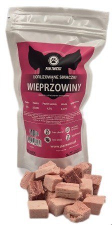 Pan Zwierz smakołyki liofilizowane - wieprzowina 70g